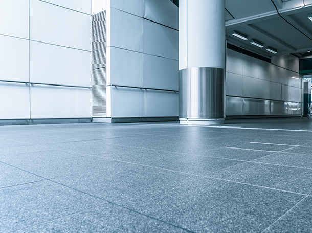 LinkNow Media Tile and Terrazzo Installation