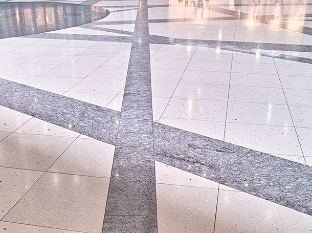 LinkNow Media Tile and Terrazzo Installation